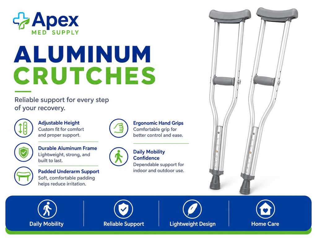 Aluminum Crutches