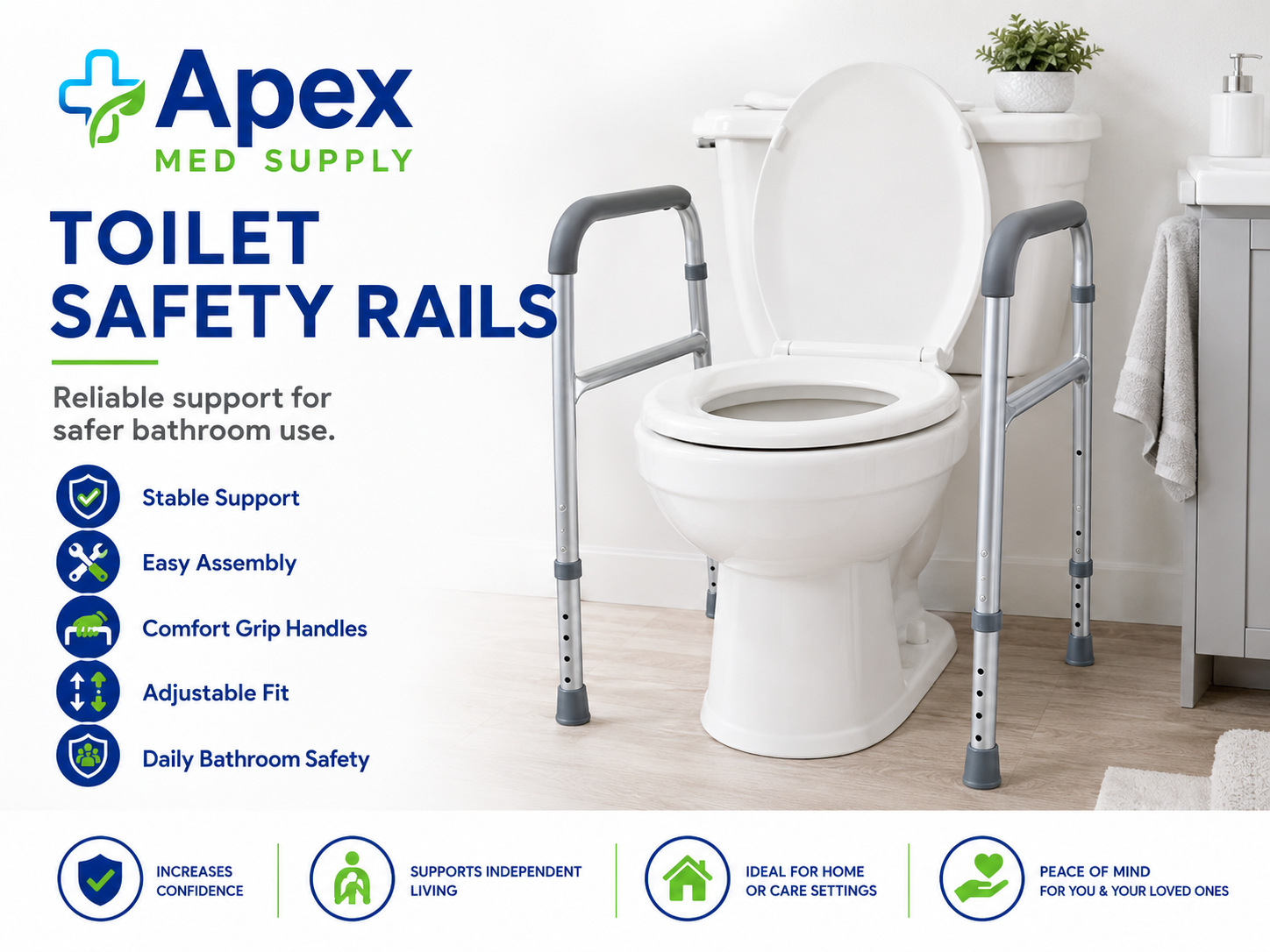 Toilet Safety Rails