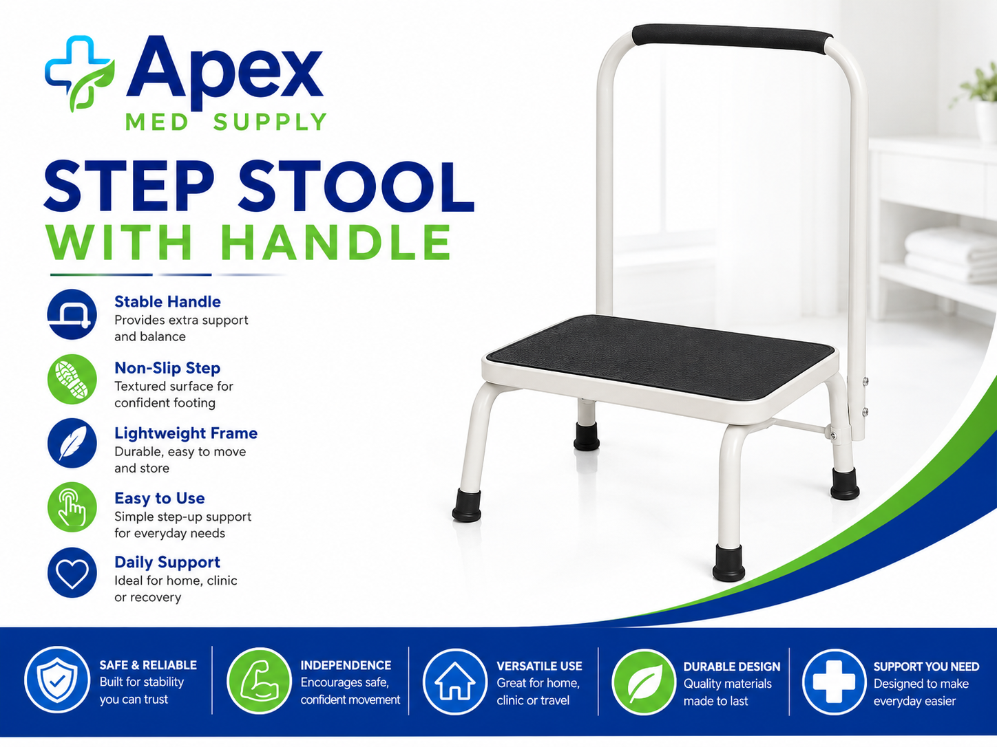 Step Stool with Handle