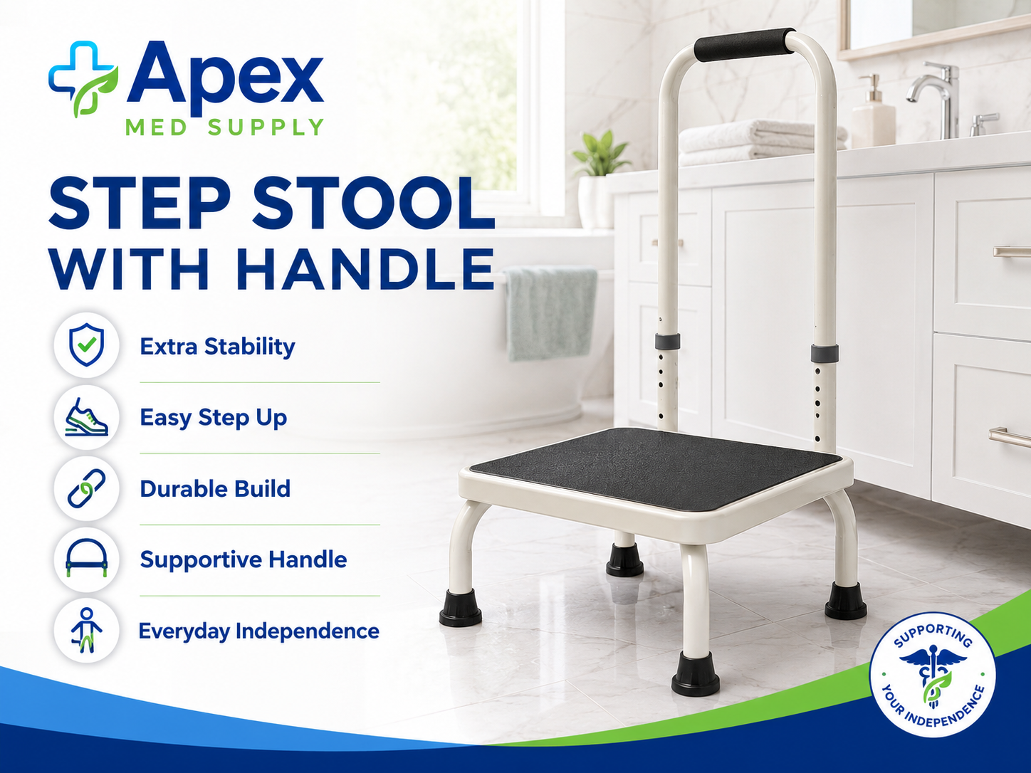 Step Stool with Handle