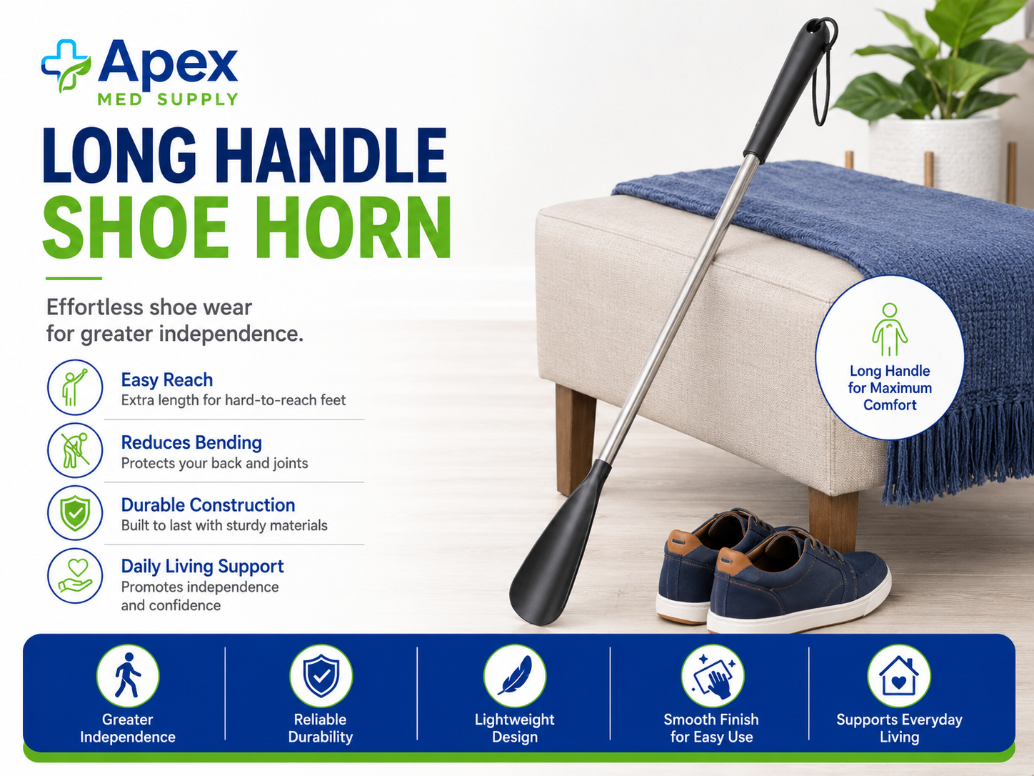 Long Handle Shoe Horn