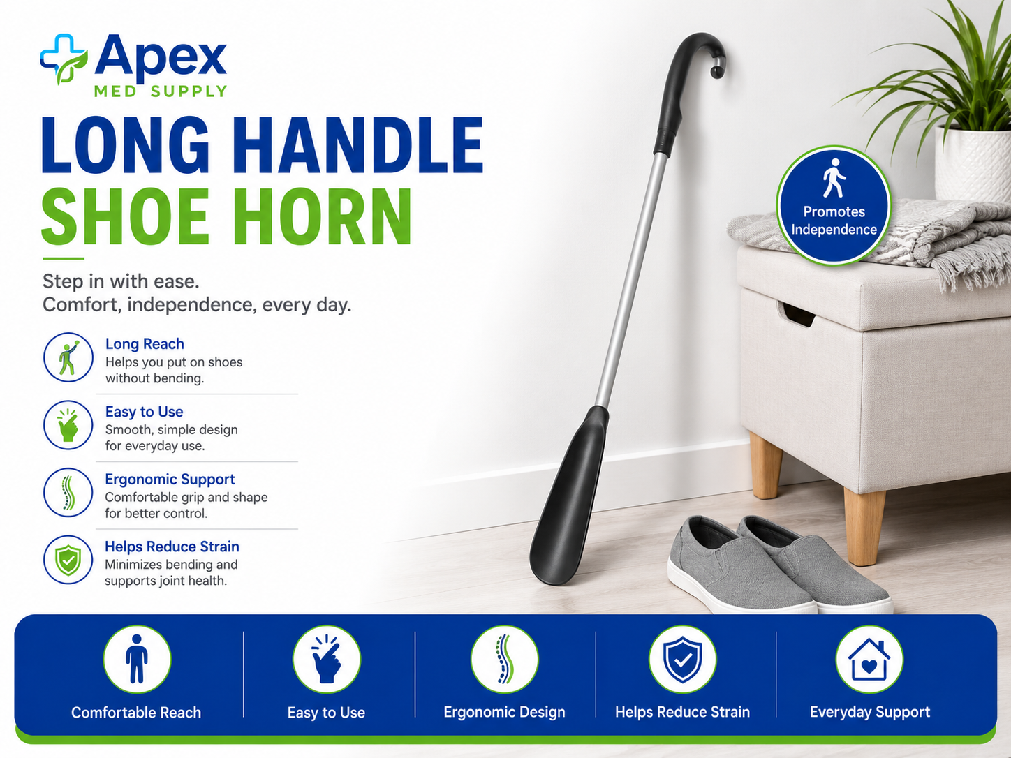 Long Handle Shoe Horn