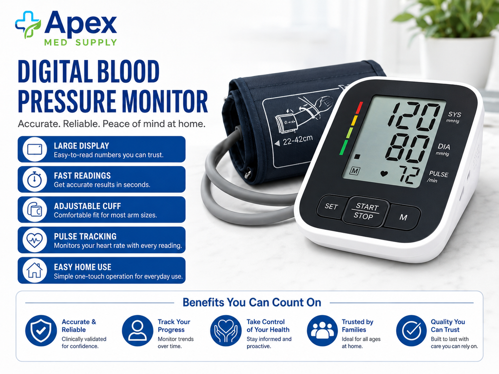 Digital Blood Pressure Monitor