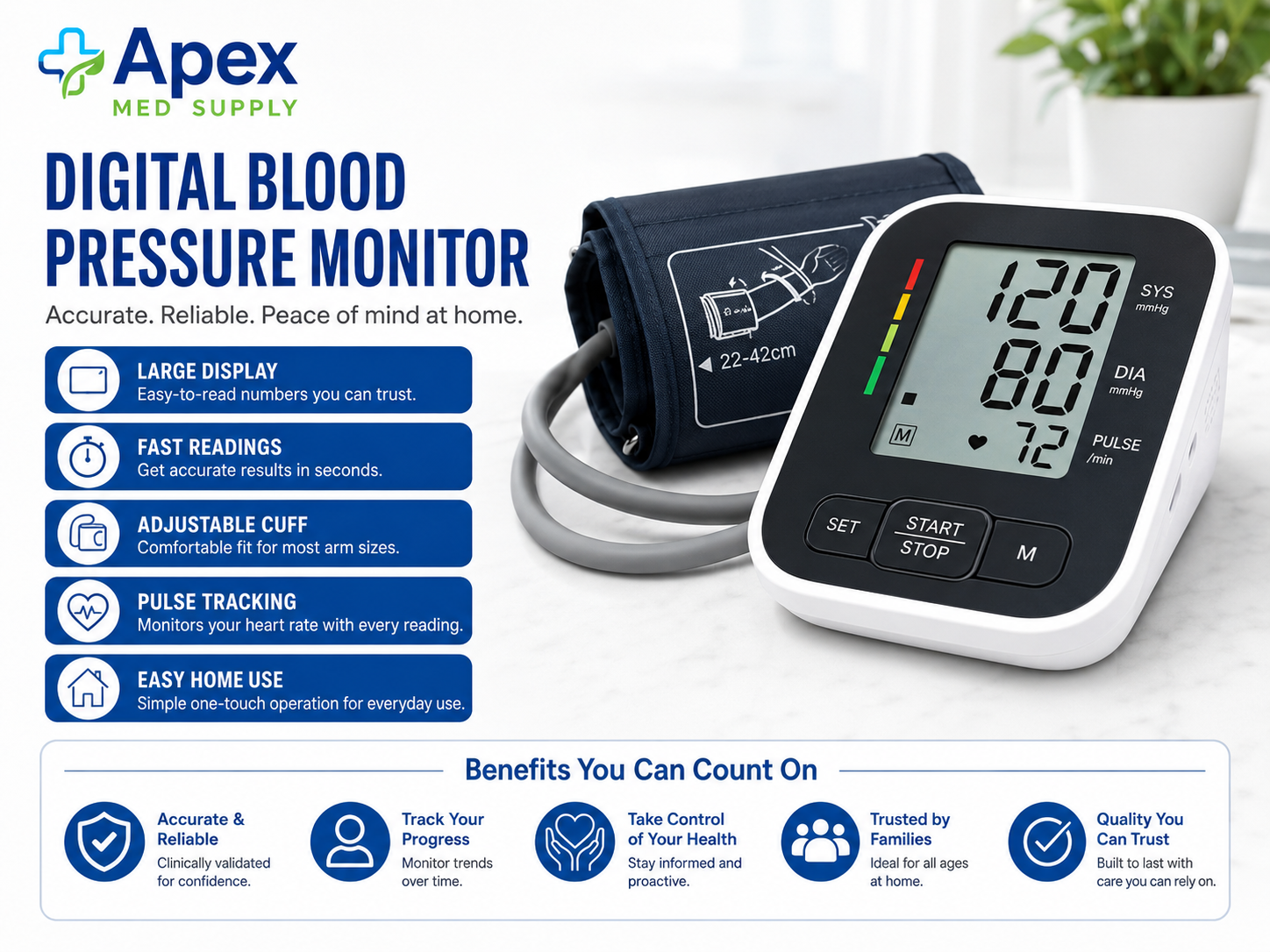 Digital Blood Pressure Monitor