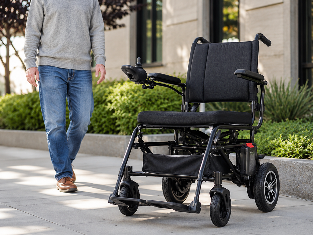 Folding Power Wheelchair