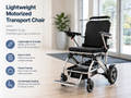 Lightweight Motorized Transport Chair
