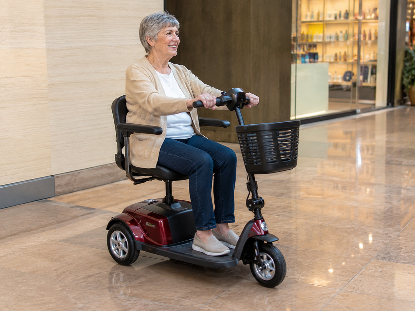Compact 3-Wheel Mobility Scooter